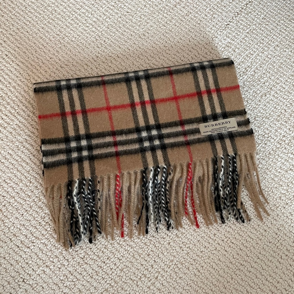 Classic Burberry Scarf